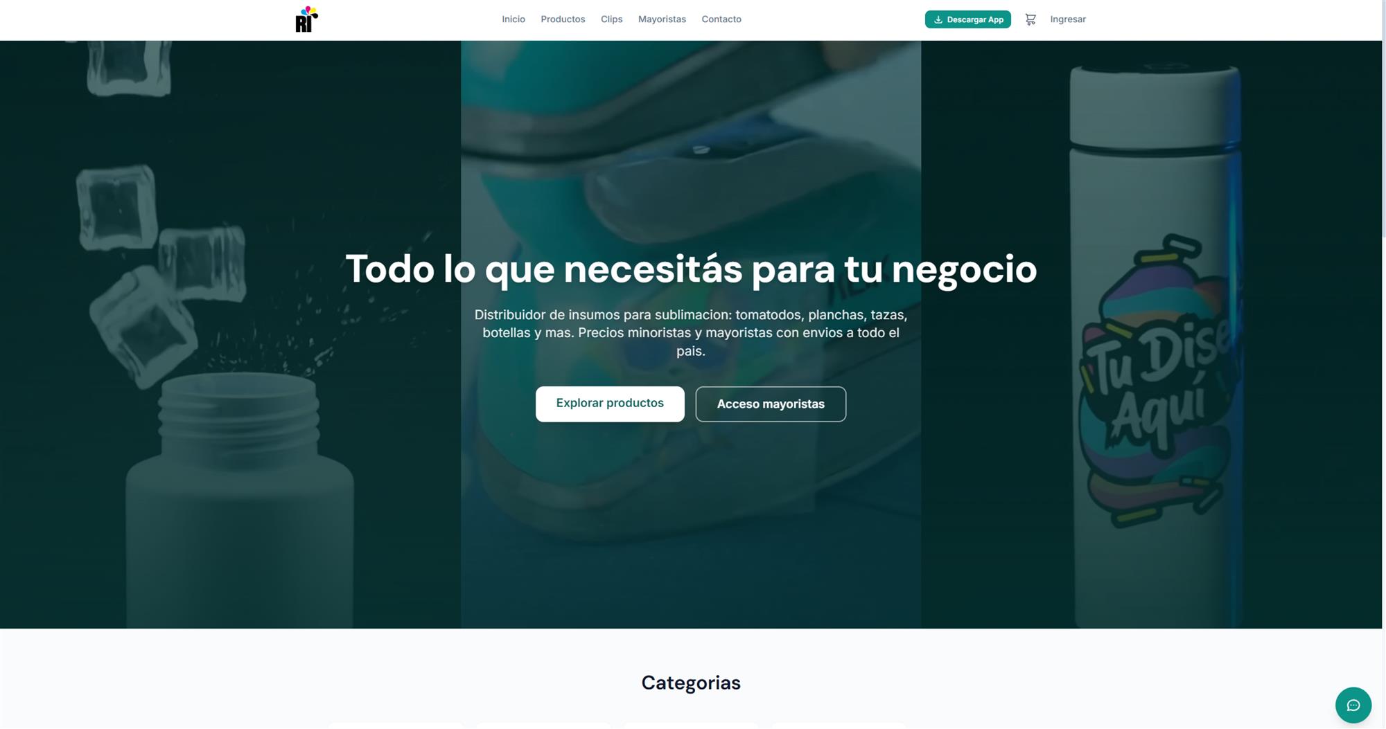 Registro de Insumos - vista previa